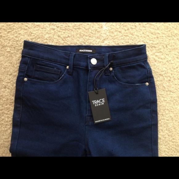 NWT Lulus Monica Dark Wash High Waist Skinny Jeans - Picture 7 of 8
